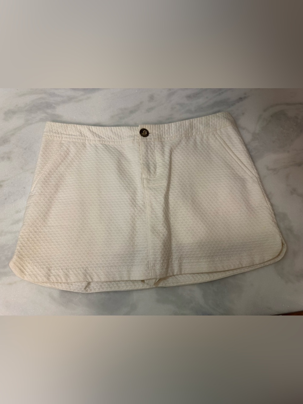Lilly Pultizer white skort